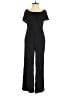 Alice + Olivia 100% Viscose Solid Black Jumpsuit Size 0 - photo 1