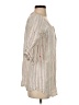 J.Jill 100% Linen Ivory 3/4 Sleeve Button-Down Shirt Size XS - photo 4