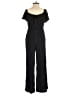 Alice + Olivia 100% Viscose Solid Black Jumpsuit Size 0 - photo 2