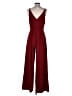 Hutch Solid Burgundy Jumpsuit Size 2 - photo 2