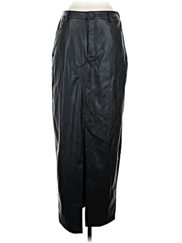 ASOS Design Faux Leather Skirt (view 1)