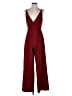 Hutch Solid Burgundy Jumpsuit Size 2 - photo 1