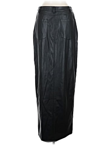 ASOS Design Faux Leather Skirt (view 2)