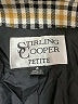 Stirling Cooper 100% Viscose Houndstooth Ivory Blazer Size 4 Petite - photo 6