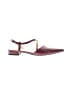 C.Paravano Burgundy Flats Size EU 40 - photo 1