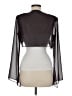 Xscape by Joanna Chen Black Brown Cardigan Size 8 - photo 2