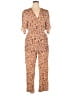 Vanessa Bruno Paisley Brown Jumpsuit Size 37 waist - photo 1