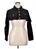 Shein Curve Black Denim Jacket Size 1X - photo 1