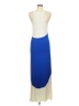 Townsen Color Block Blue Cocktail Dress Size M - photo 2