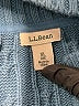 L.L.Bean 100% Cotton Teal Pullover Sweater Size XL - photo 7