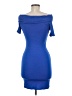 ASOS Solid Blue Cocktail Dress Size UK 10 / US 6 - photo 2