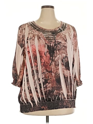 Cj Banks 3/4 Sleeve Blouse (view 1)