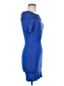 ASOS Solid Blue Cocktail Dress Size UK 10 / US 6 - photo 4