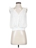 Caution to the Wind White Sleeveless Blouse Size XS - photo 1