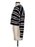 Volcom 100% Recycled Polyester Stripes Teal Blue Pullover Sweater Size 4 - 6 - photo 5