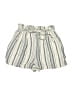 Zara Basic Stripes Ivory Shorts Size S - photo 1