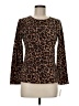 Talbots Brown Long Sleeve Top Size M (petite) - photo 1
