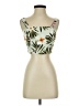 Forever 21 100% Polyester Green Sleeveless Top Size S - photo 1