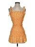 Unbranded 100% Polyester Orange Cocktail Dress Size XXS (estimated) - photo 1