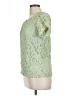 Notations Green Short Sleeve Blouse Size L - photo 5