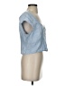 Guess Blue Short Sleeve Blouse Size S (estimated) - photo 4