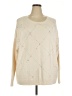 Lane Bryant Stars Ivory Pullover Sweater Size 26 - 28 Plus - photo 1