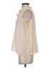 Nautica Ivory Sleeveless Blouse Size S - photo 5