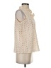 Nautica Ivory Sleeveless Blouse Size S - photo 4