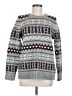 L.L.Bean Print Gray Pullover Sweater Size M - photo 1