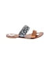 Joie 100% Leather Animal Print Tan Sandals Size EU 38 - photo 1