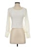 Free People Ivory Long Sleeve Top Size S - photo 1