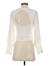 Free People Ivory Long Sleeve Top Size S - photo 2
