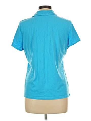 Basic Editions Short Sleeve Blouse (view 2)