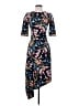 Peter Pilotto Print Black Cocktail Dress Size 4 - photo 1