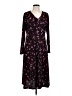 Talbots Floral Black Casual Dress Size L - photo 1