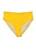 Icyzone Color Block Yellow Swimsuit Bottoms Size M - photo 1