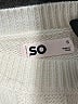 SO 100% Acrylic Ivory Pullover Sweater Size S - photo 7