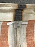 O'Neill 100% Cotton Stripes Ivory Short Sleeve Blouse Size L - photo 7