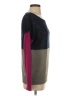 360 Sweater 100% Nylon Color Block Purple Pullover Sweater Size XS - photo 4