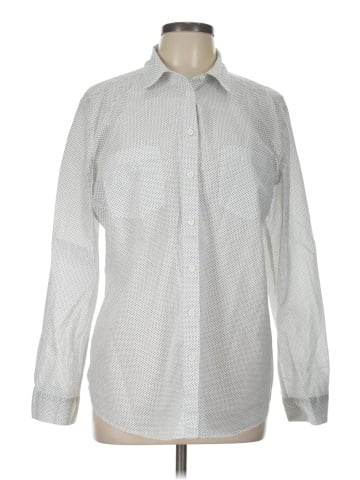 Ann Taylor LOFT Outlet Long Sleeve Button-Down Shirt (view 1)