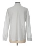 Ann Taylor LOFT Outlet Silver Long Sleeve Button-Down Shirt Size L - photo 2