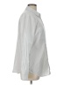 Ann Taylor LOFT Outlet Silver Long Sleeve Button-Down Shirt Size L - photo 4