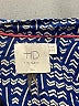 HD in Paris 100% Polyester Blue Long Sleeve Blouse Size 6 - photo 7