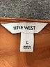 Nine West 100% Polyester Orange Sleeveless Blouse Size L - photo 7