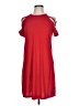 Shein Solid Red Casual Dress Size L - photo 1