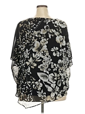Roz & Ali 3/4 Sleeve Blouse (view 2)