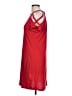 Shein Solid Red Casual Dress Size L - photo 5