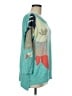 Nic + Zoe Print Teal Pullover Sweater Size M - photo 4