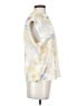 Elie Tahari 100% Polyester Tie-dye Yellow Sleeveless Blouse Size XS - photo 4