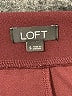 Ann Taylor LOFT Solid Burgundy Casual Pants Size S - photo 7